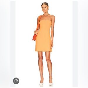 Susana Monaco Orange Tube Dress